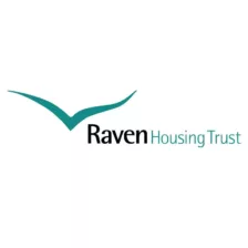 Raven Housing Trust logo green and black